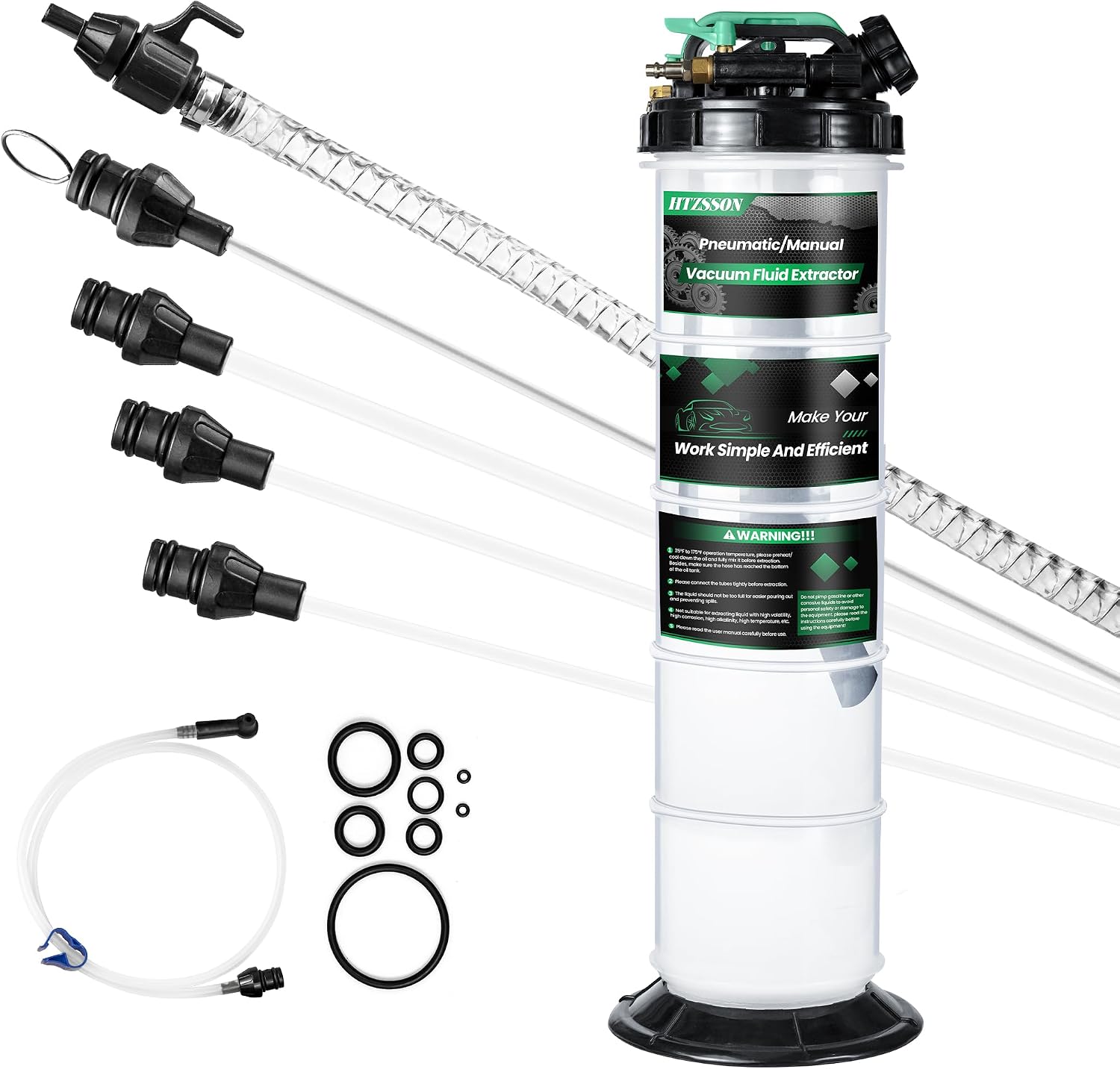 9.5 L/2.5 Gallon Oil Extractor - огляд і ціна Brake Fluid