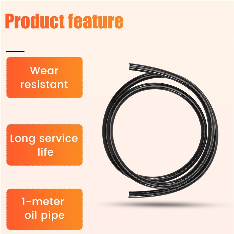 Motorcycle AN3 1M Braided Stai - огляд і ціна Brake Line Motorcycle