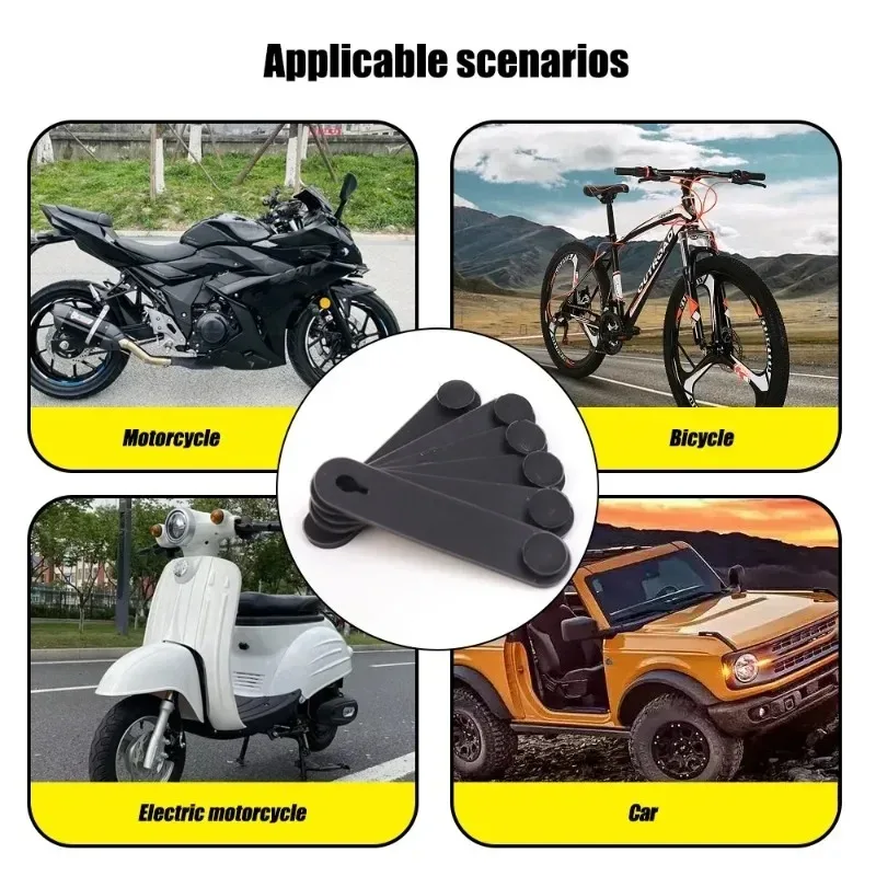 1-20Pcs Motorcycle Rubber Fram - огляд і ціна Motorcycle Brake Cable