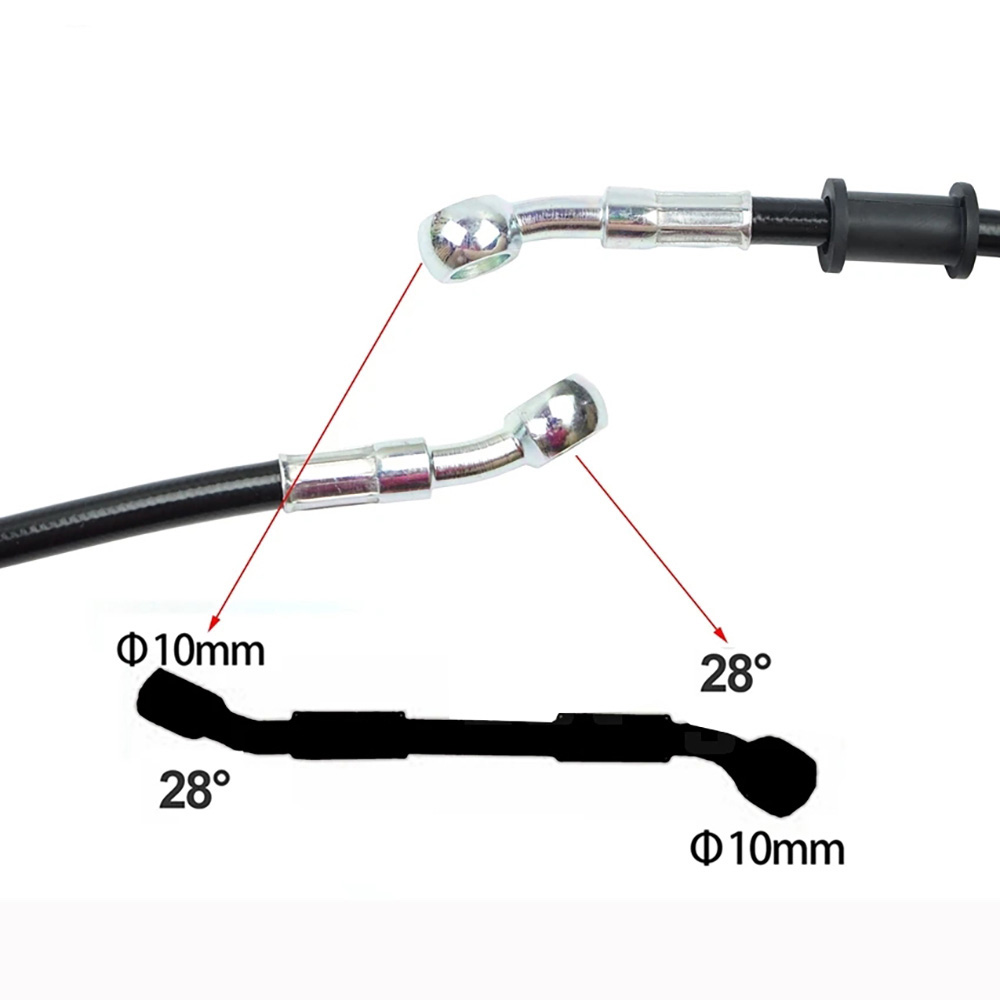 400-2200mm Motorcycle Hydrauli - огляд і ціна Motorcycle Brake Cable
