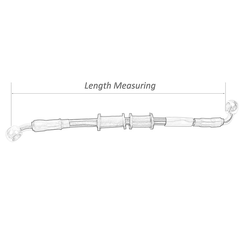 400mm-2400mm Brake Hose Hydrau - огляд і ціна Motorcycle Brake Cable
