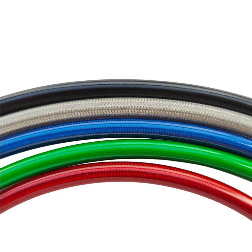 28°-28° Black Braided Hydrauli - огляд і ціна Motorcycle Brake Cable